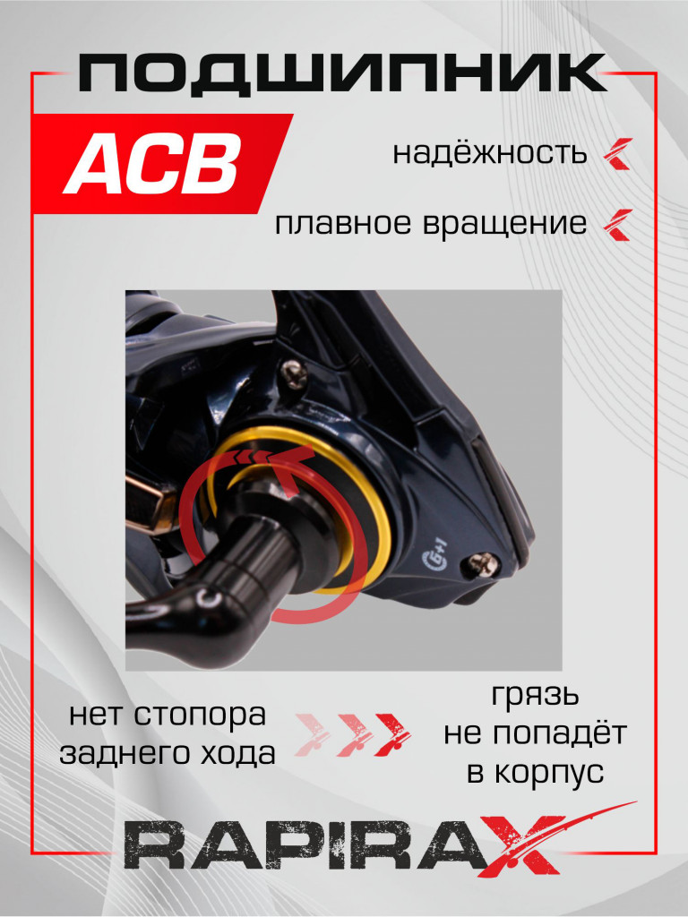 Катушка для спиннинга RapiraX VENOM 2500