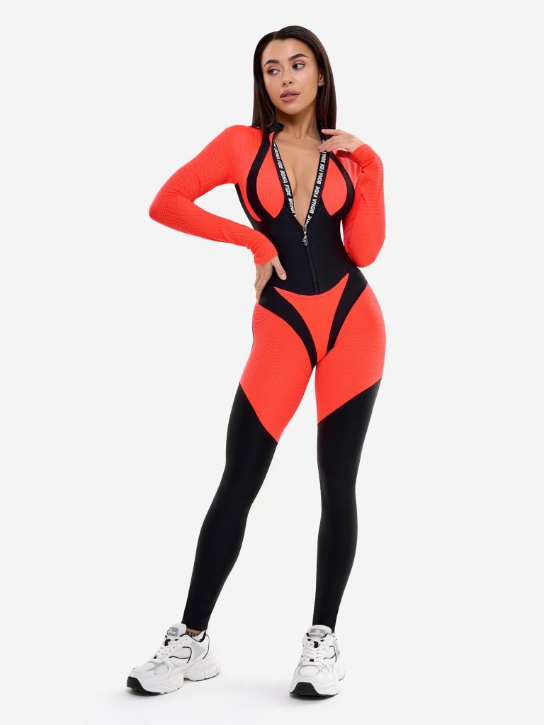 Комбинезон женский Bona Fide Mistress "Orange Neon"