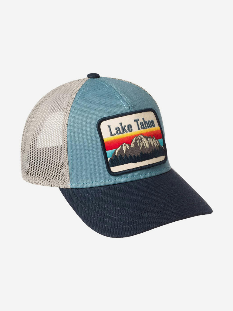 Бейсболка с сеточкой AMERICAN NEEDLE SMU500A-TAHOE Lake Tahoe (синий)