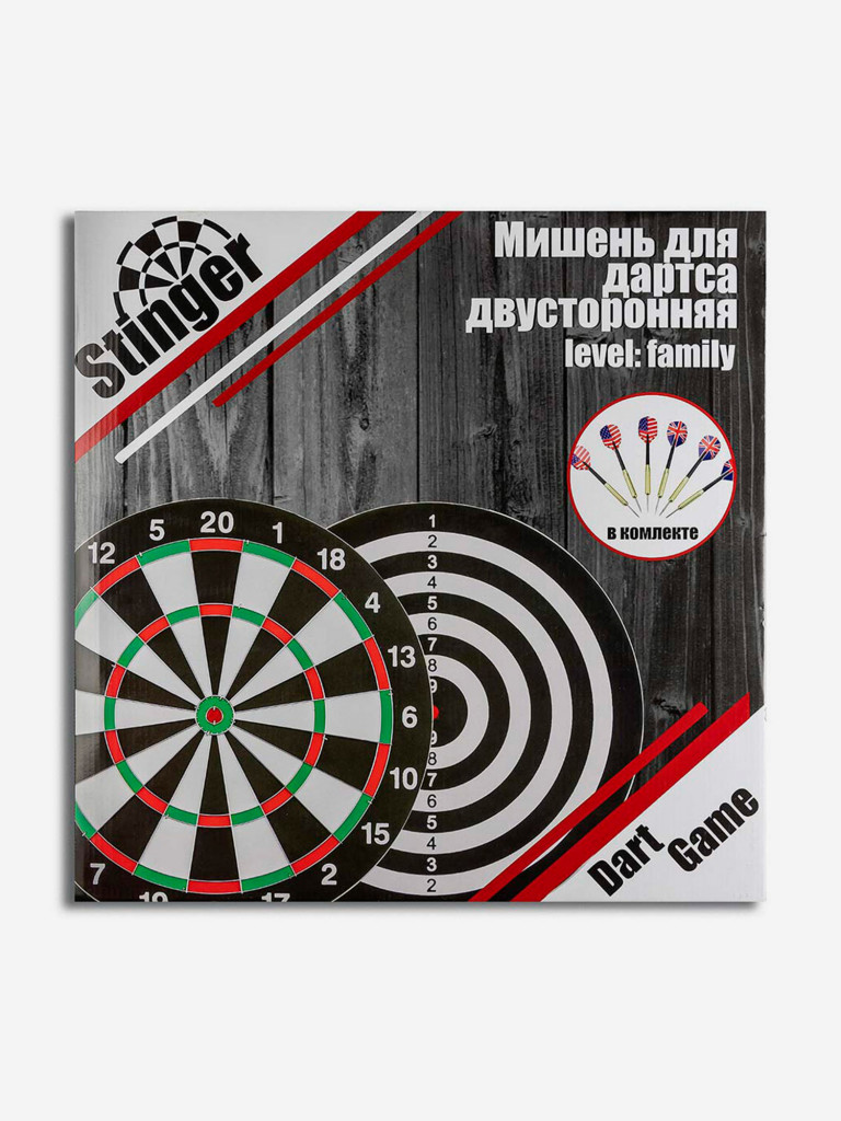 Набор для дартса Stinger, уровень-начальный, 45см х1,9см