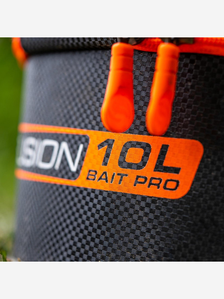 Ведро Fusion Bucket EVA GURU 10L с крышкой на молнии