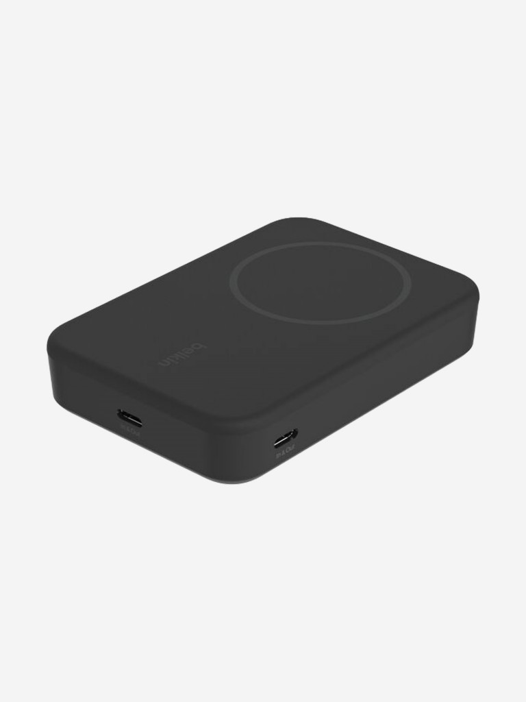 Внешний аккумулятор Belkin BoostСharge Pro Magnetic Power Bank 10000mAh USB-C Qi2 15W с подставкой.