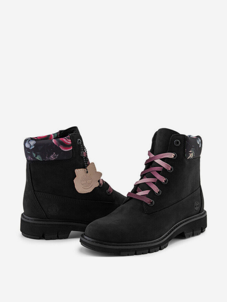 Ботинки Timberland Lucia Way 6 Inch Charm Black Nubuck