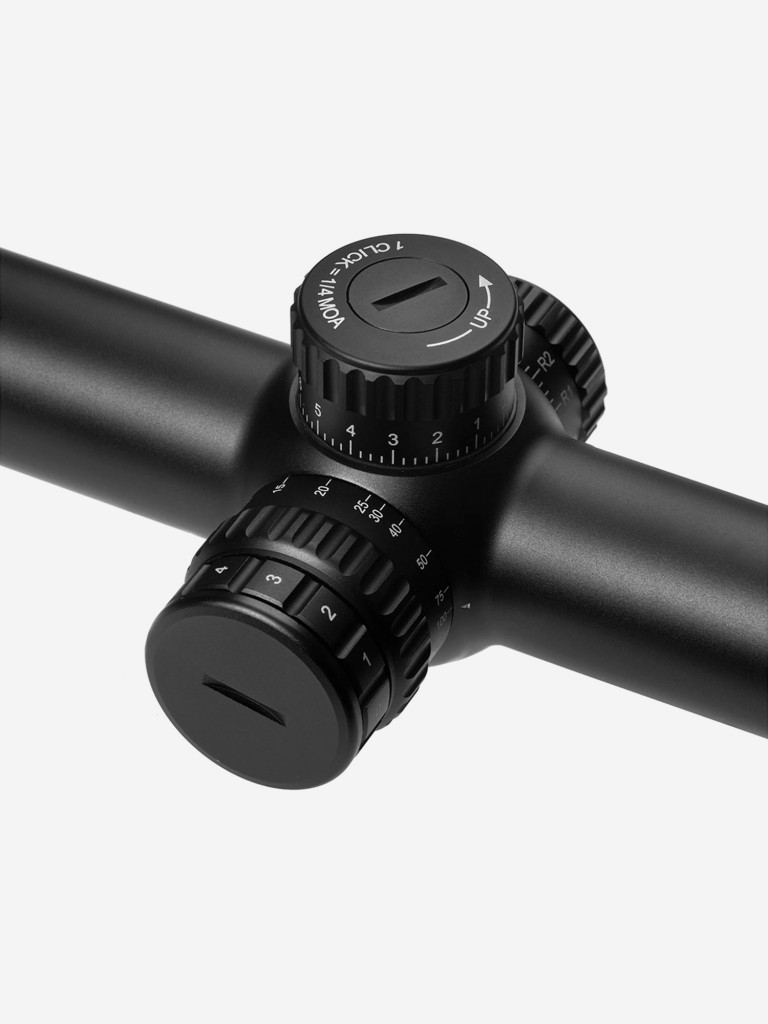 Прицел Gaut Obsidian 2-16x50, SF-параллакс, сетка 31 (Half MD), подсветка красная, 30мм, поправки 1/4 МОА