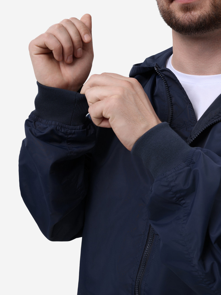 Ветровка мужская Logo L-2B Hooded Hunter Alpha Industries