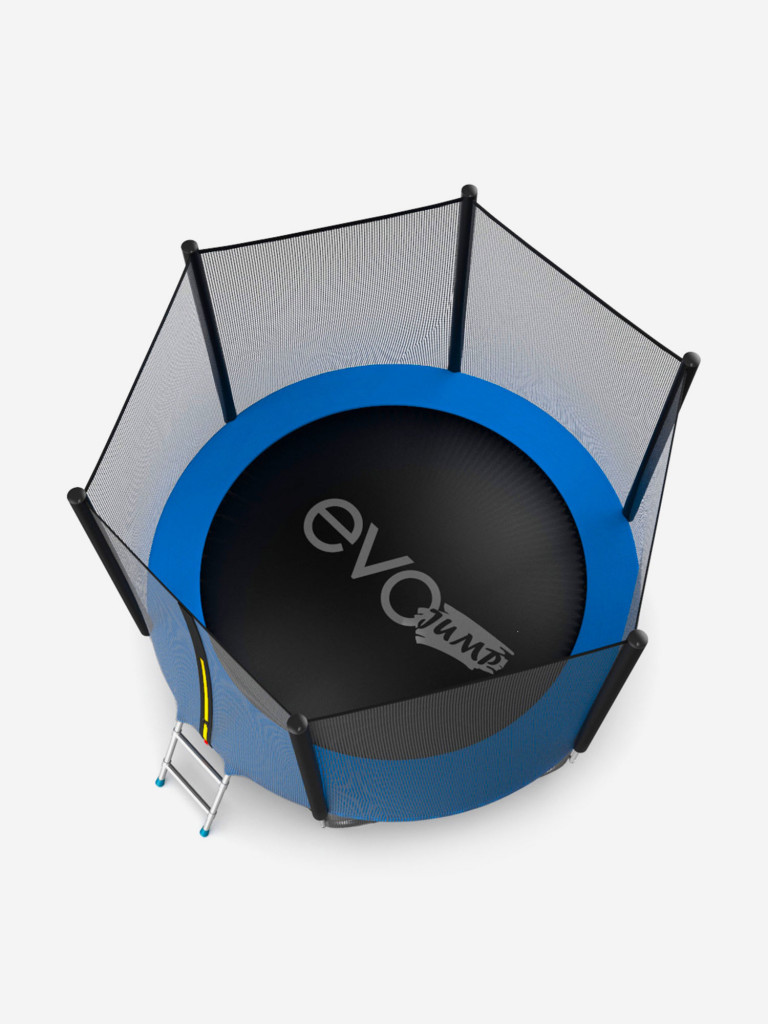 Батут каркасный EVO JUMP External 8ft + нижняя защитная сеть, диаметр 244 см