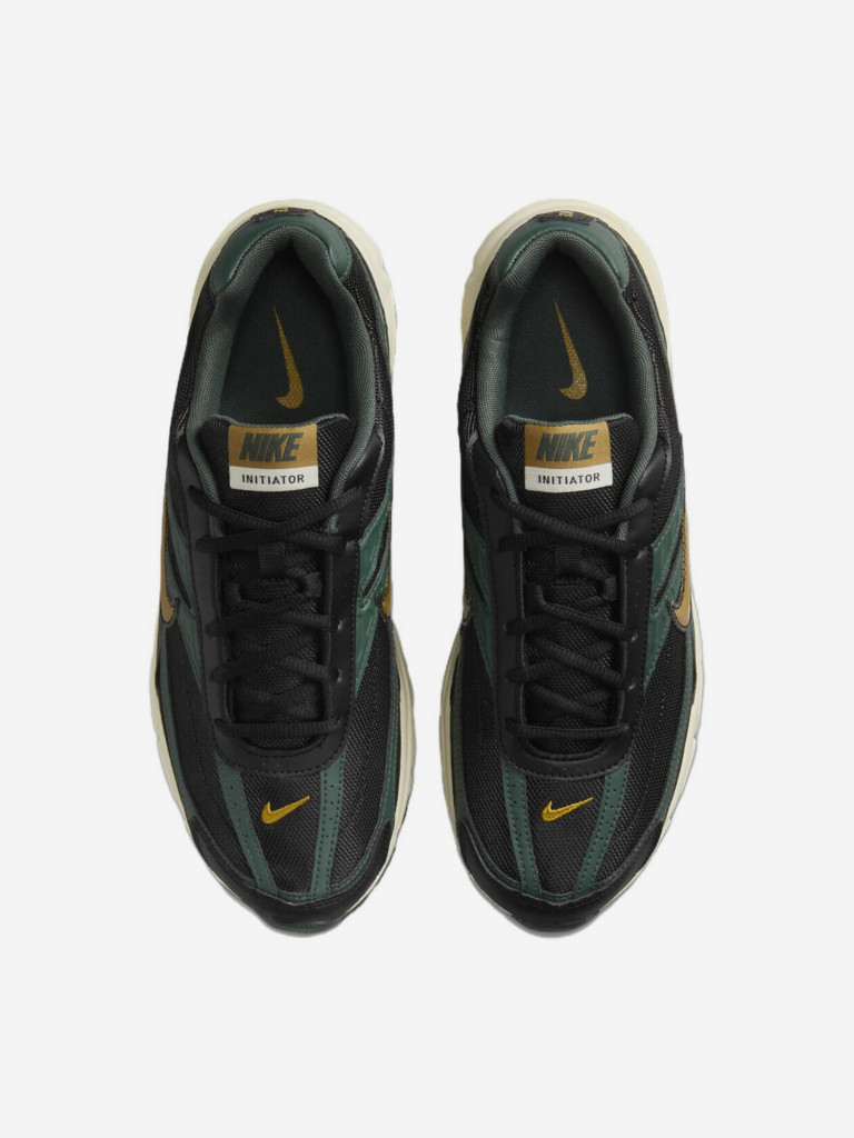 Кроссовки Nike Initiator Black Vintage Green Coconut Milk Bronzine