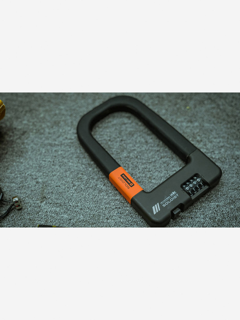 Велосипедный замок Ulac Soloist Combo Si Steel U Lock Black