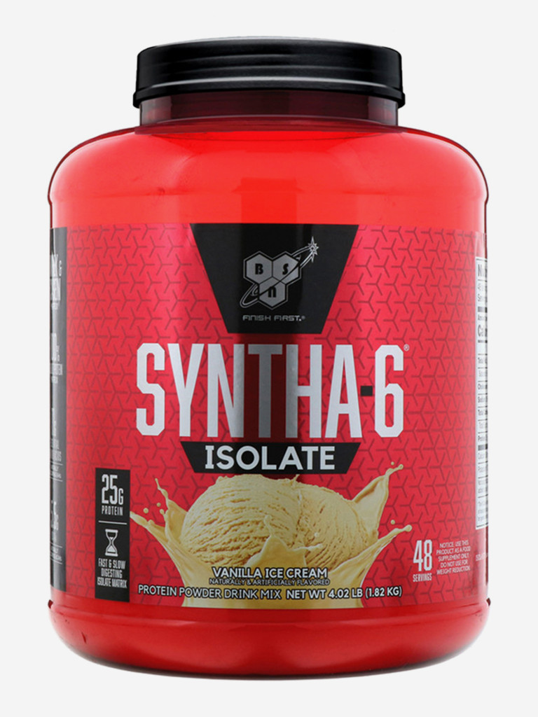 Протеин BSN Syntha-6 Isolate, 1820, Ванильное мороженое
