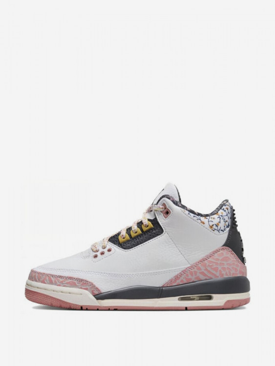 Кроссовки унисекс Jordan 3 Retro Vintage Floral GS