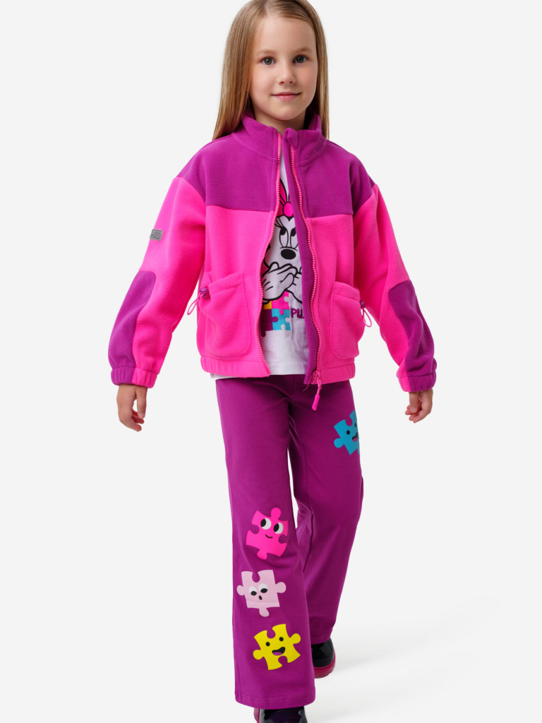 Толстовка флисовая для девочек PlayToday