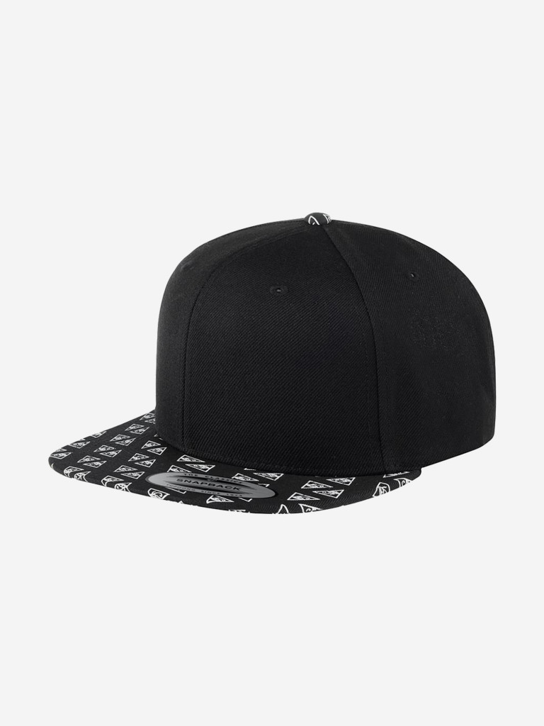 Бейсболка с прямым козырьком FLEXFIT 6089HE (черный)