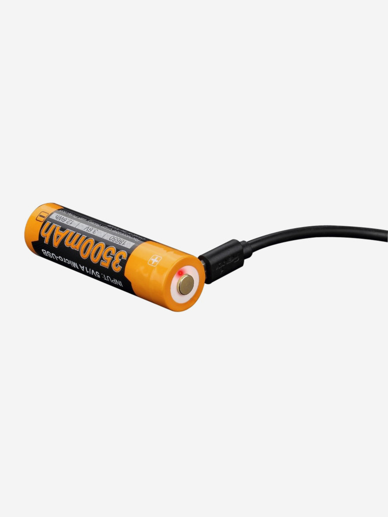 Аккумулятор Fenix, 18650 ARB-L18 3500U мАч, с разъемом для USB
