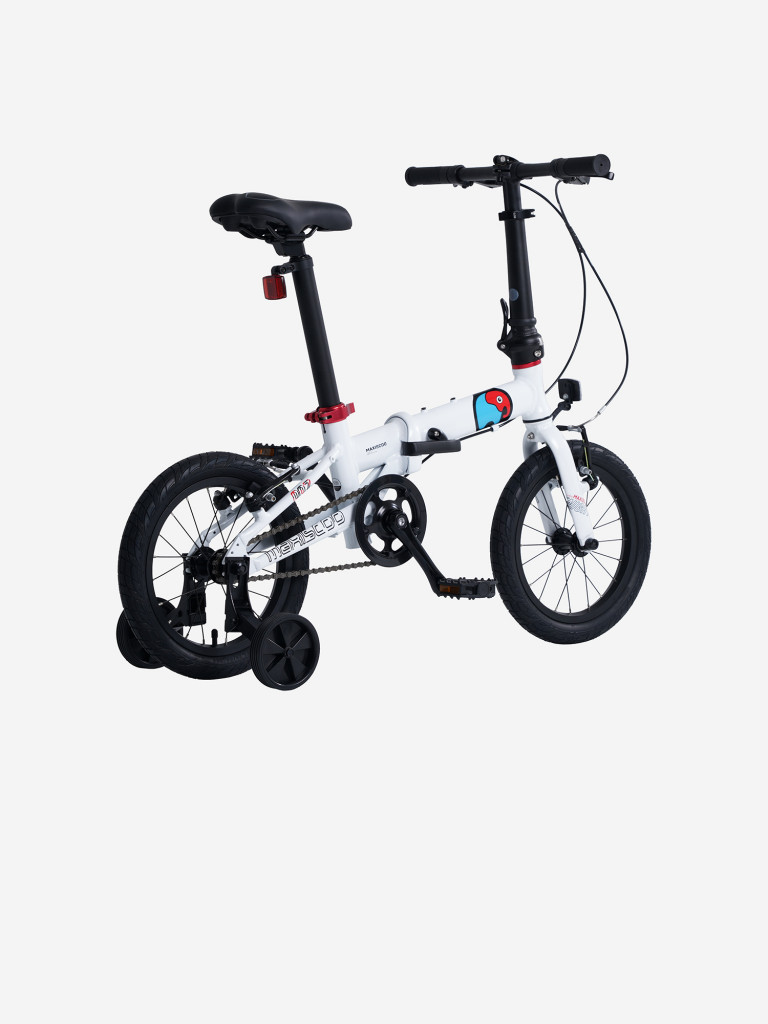 Велосипед Детский Складной Maxiscoo S007 PRO 14'' Белый (2024)
