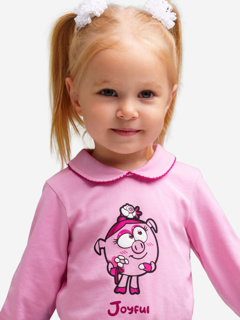 Лонгслив для девочки PlayToday