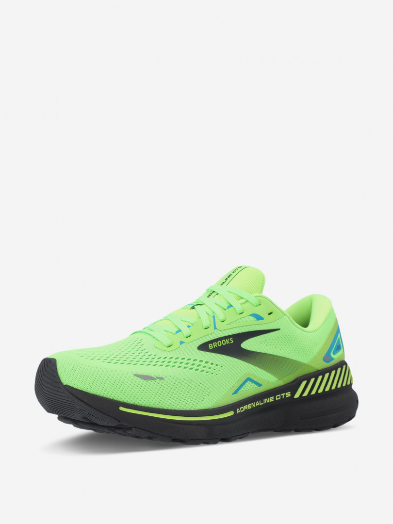 фото Кроссовки мужские brooks adrenaline gts 23, зеленый