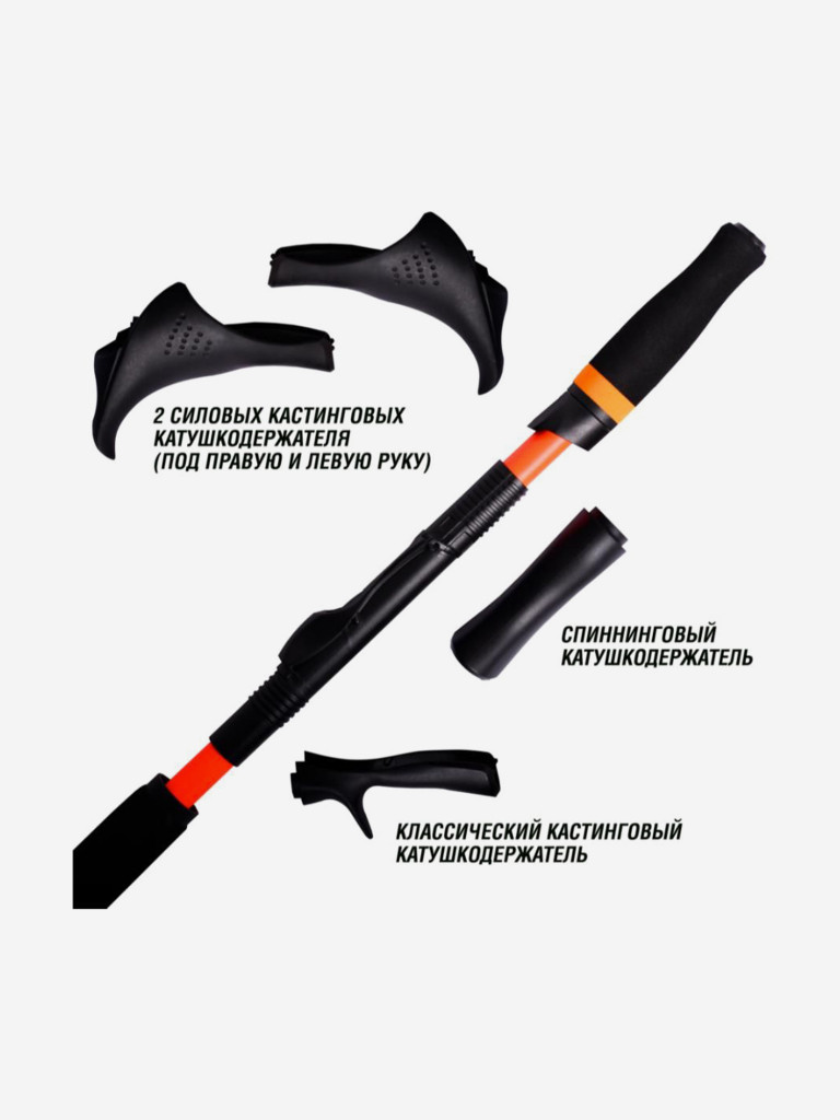 Кастинговый спиннинг для рыбалки Maximus SOM FISHING 18H Transformer 1,8m 250g