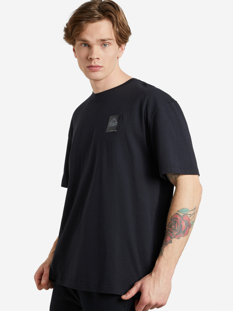 фото Футболка мужская kappa sport logo, черный