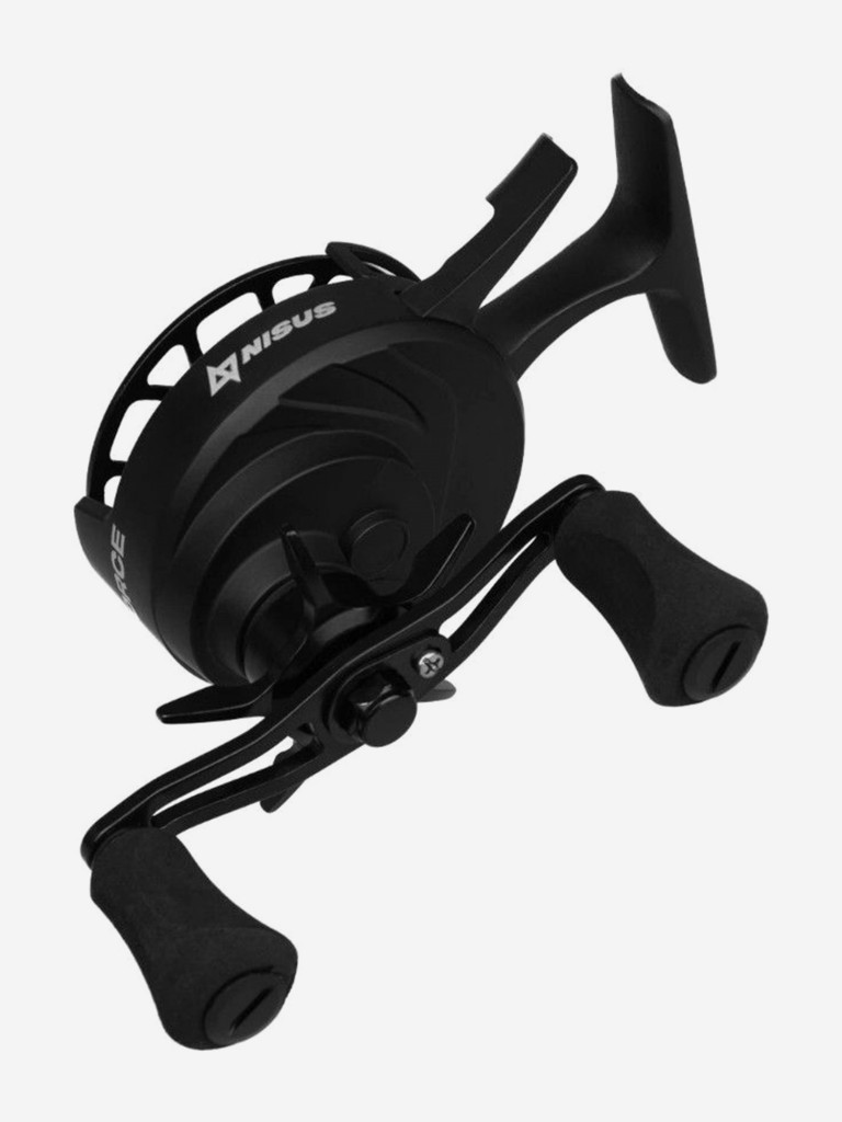 Катушка мультипликаторная зимняя Nisus Force LH, 3+1 подшипник (N-BIF-L)