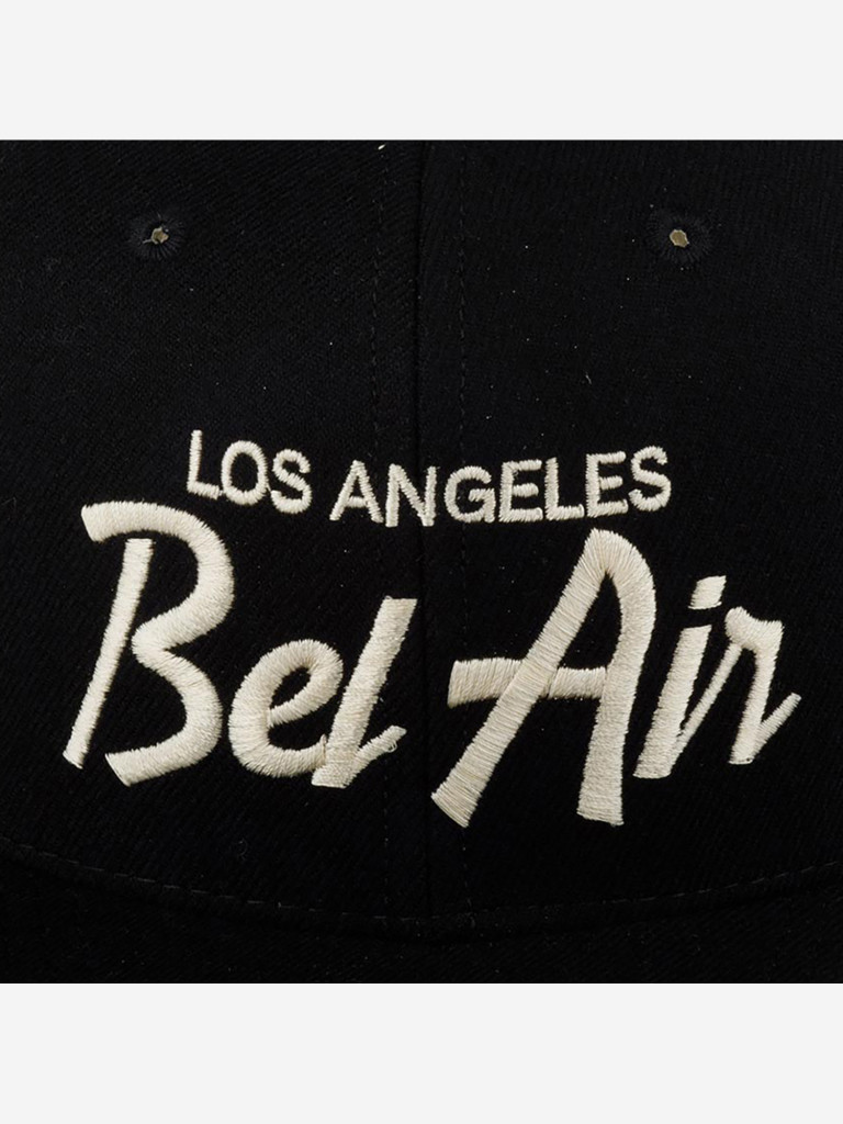 Бейсболка с прямым козырьком HOOD 100-MWL001-CA010-BK Bel Air II, CA