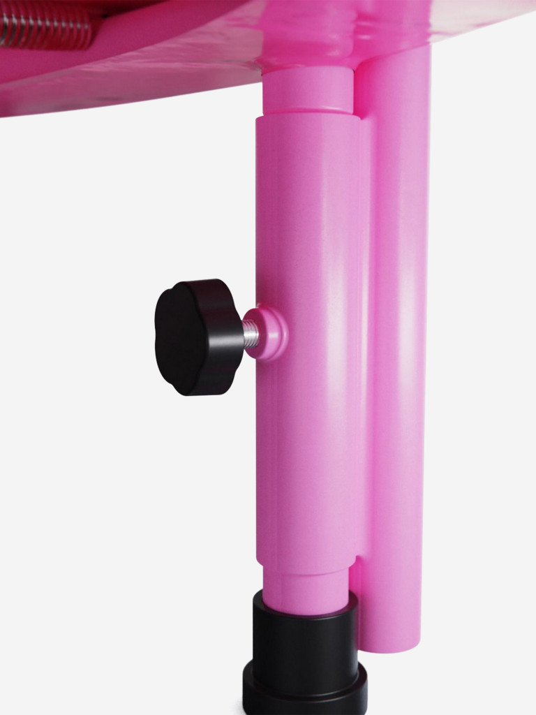 Батут с поручнем DFC JUMPFIT 36'' розовый