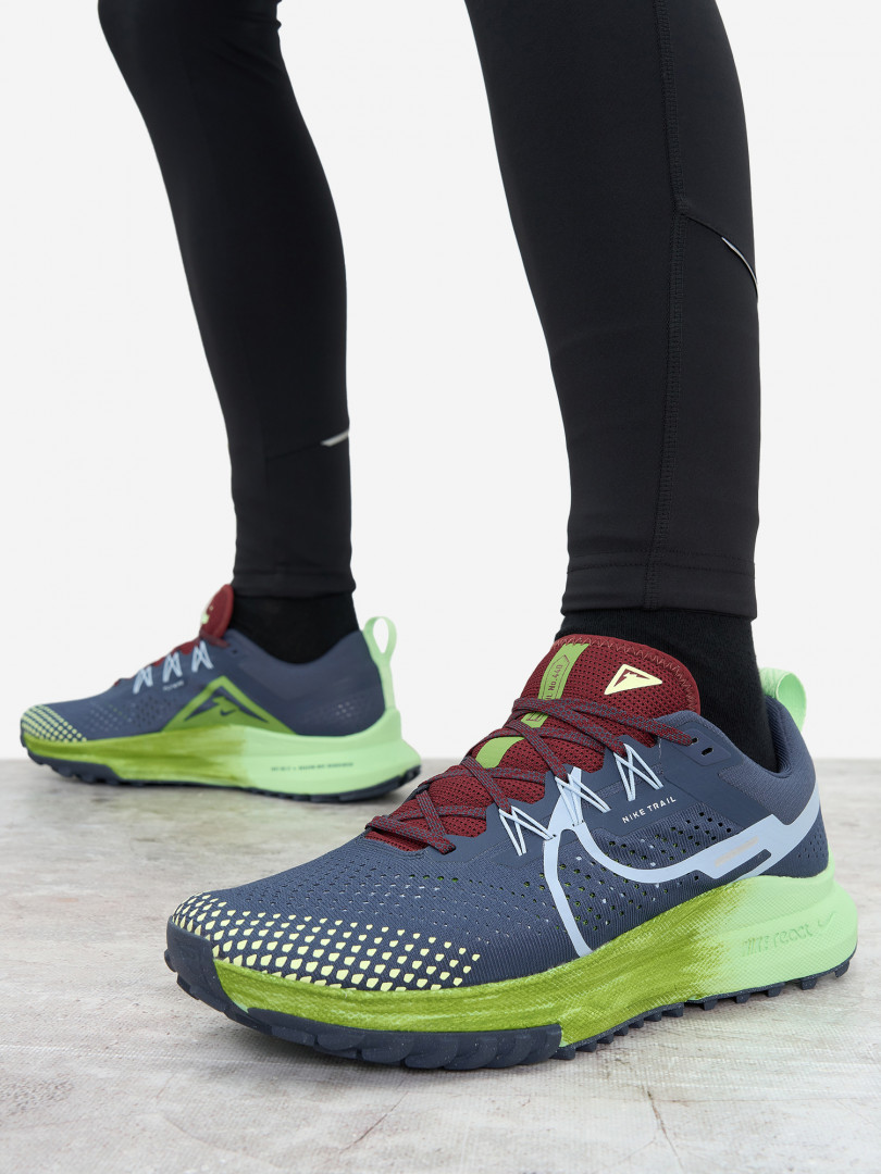 фото Кроссовки мужские nike react pegasus trail 4, синий