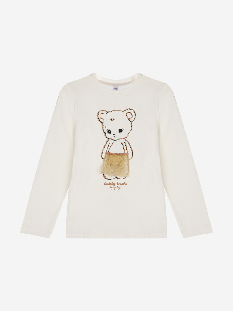 Лонгслив для девочки PlayToday