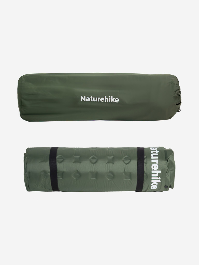 Коврик надувной двойной Naturehike D series, хаки