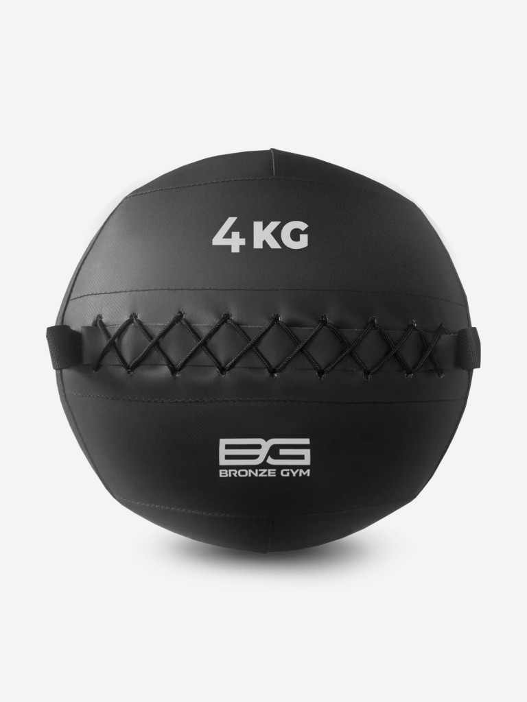 Мяч набивной медицинбол BRONZE GYM, 4 кг.