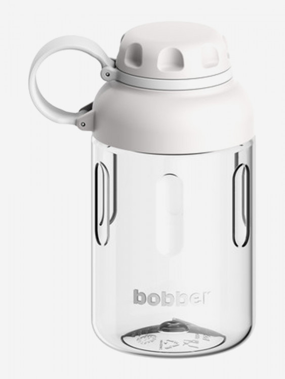 Бутылка тритановая BOBBER Tritan Bottle для холодных напитков, с ситечком, 590 мл, серый