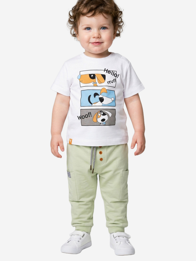 Брюки для мальчиков, 2 пары в комплекте PlayToday