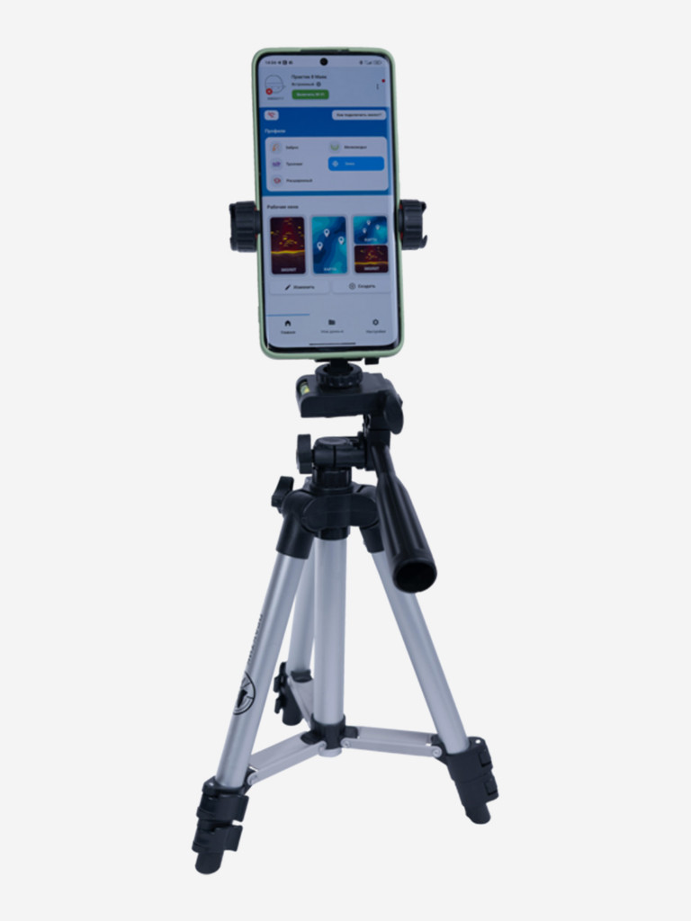 Штатив-тренога 65 см для крепления блока эхолота/смартфона