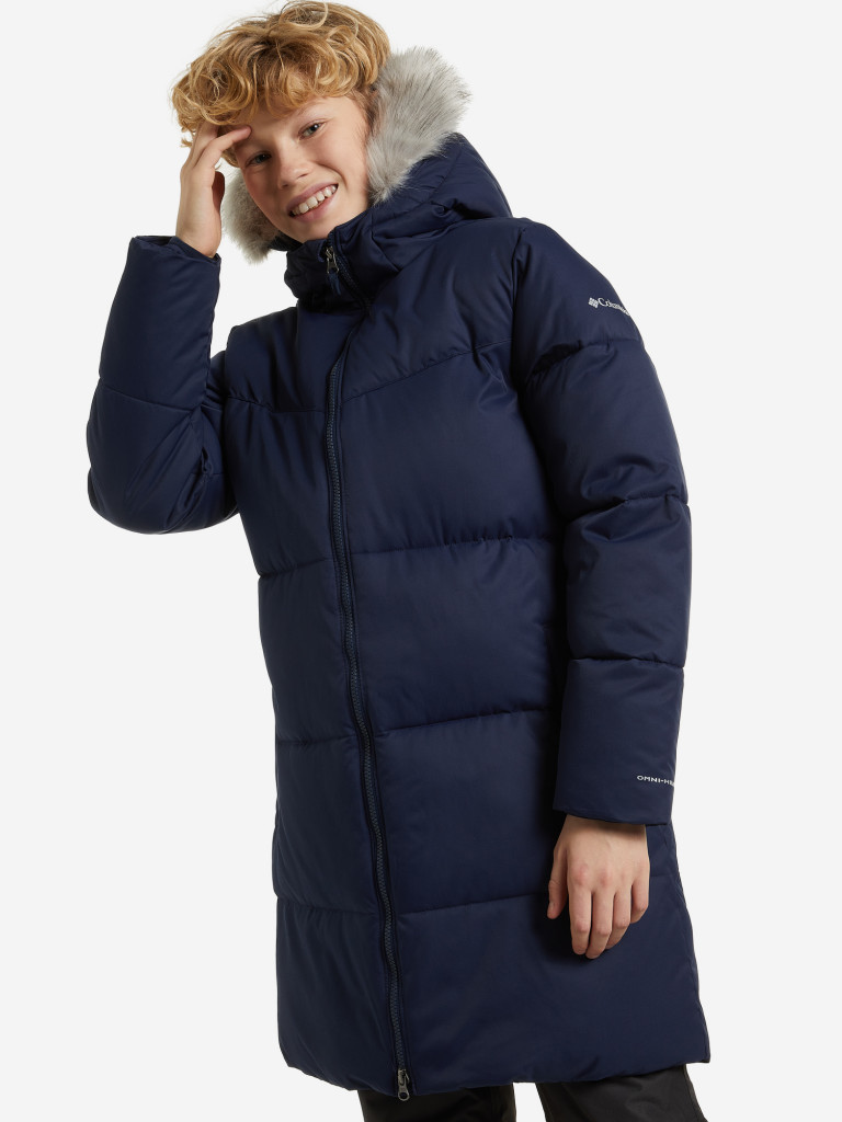 Куртка утепленная для мальчиков Columbia Pine Bush Mid Jacket темно-синий  цвет — купить за 6499 руб. со скидкой 50 %, отзывы в интернет-магазине  Спортмастер