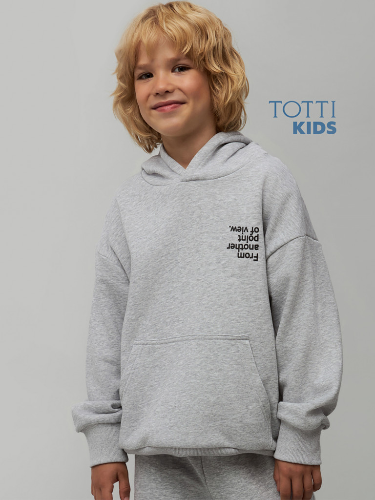Худи с вышивкой для мальчиков TOTTI KIDS