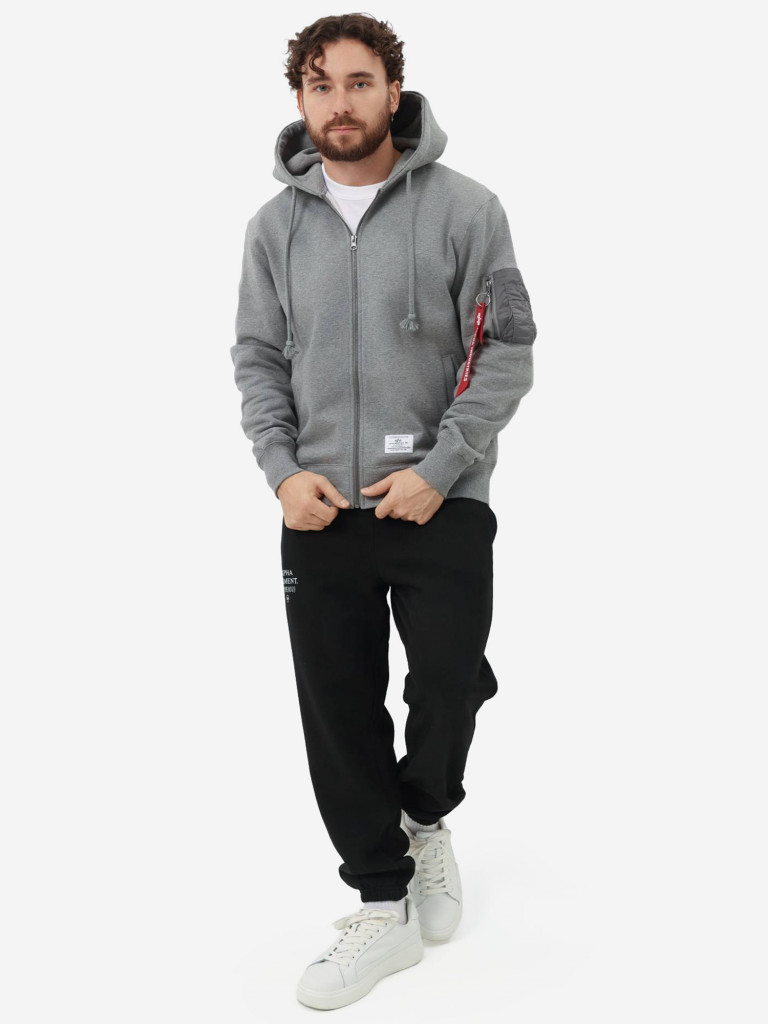 Толстовка на молнии мужская Utility Pocket Full Zip Alpha Industries