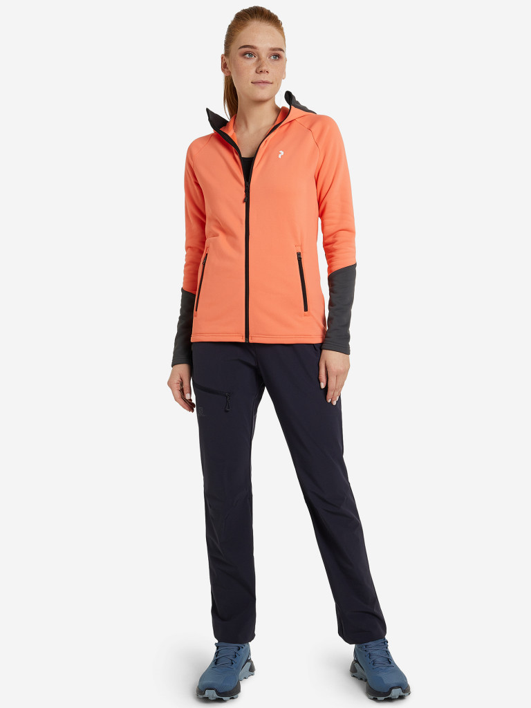 Худи женское Peak Performance Rider Zip Hood