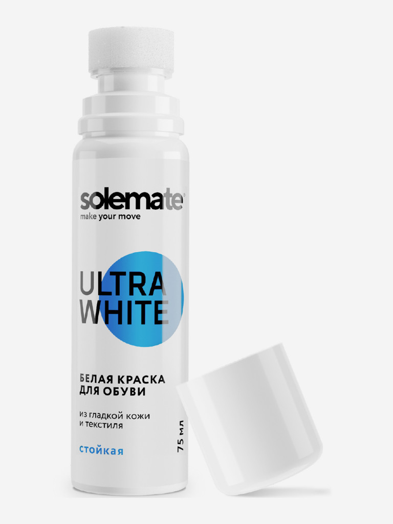 Краска для обуви Solemate, белая