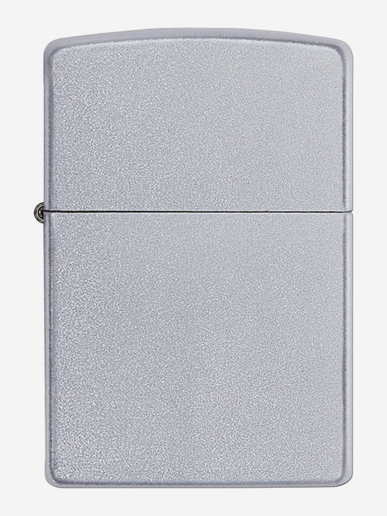 Зажигалка Zippo 205 Classic Satin Chrome, серебристая матовая