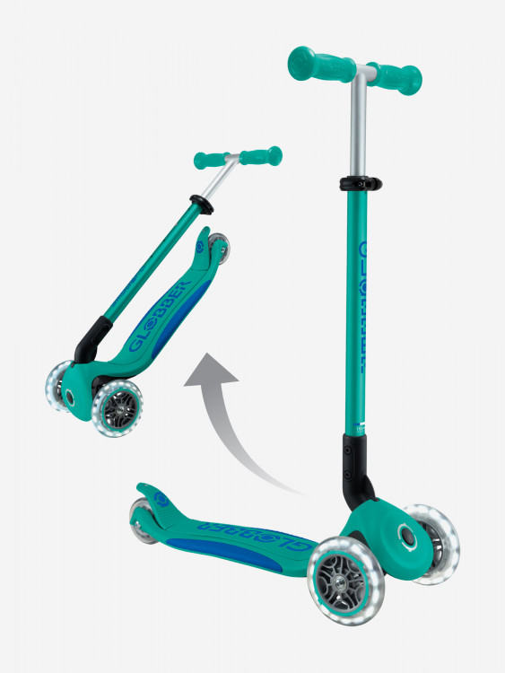 Самокат Globber PRIMO FOLDABLE PLUS LIGHTS V2