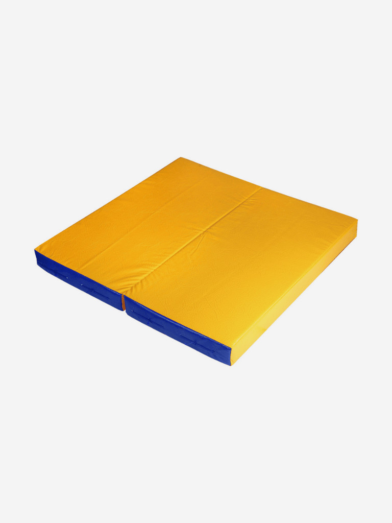 Мат для шведской стенки (100x100x10 см) Sportlim Сине-желтый