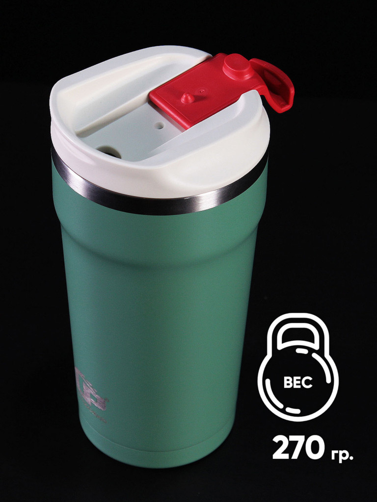 Термокружка LP Thermoproducts Mobile 0.47 л, зеленая