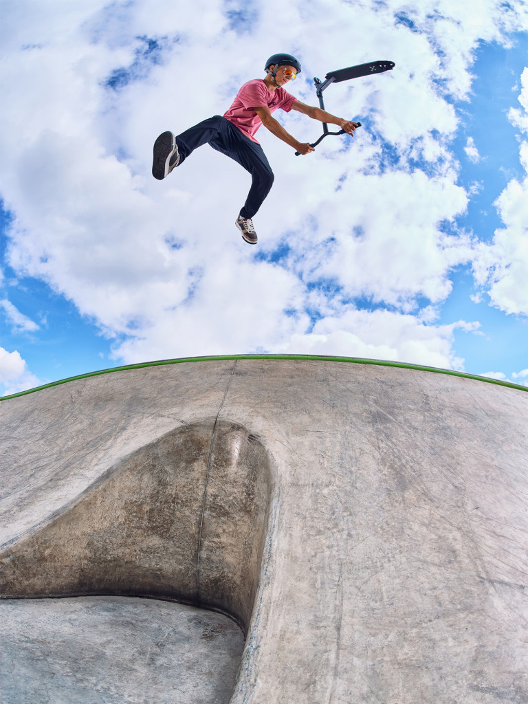 Самокат Reaction Stunt 3.0, 110 мм