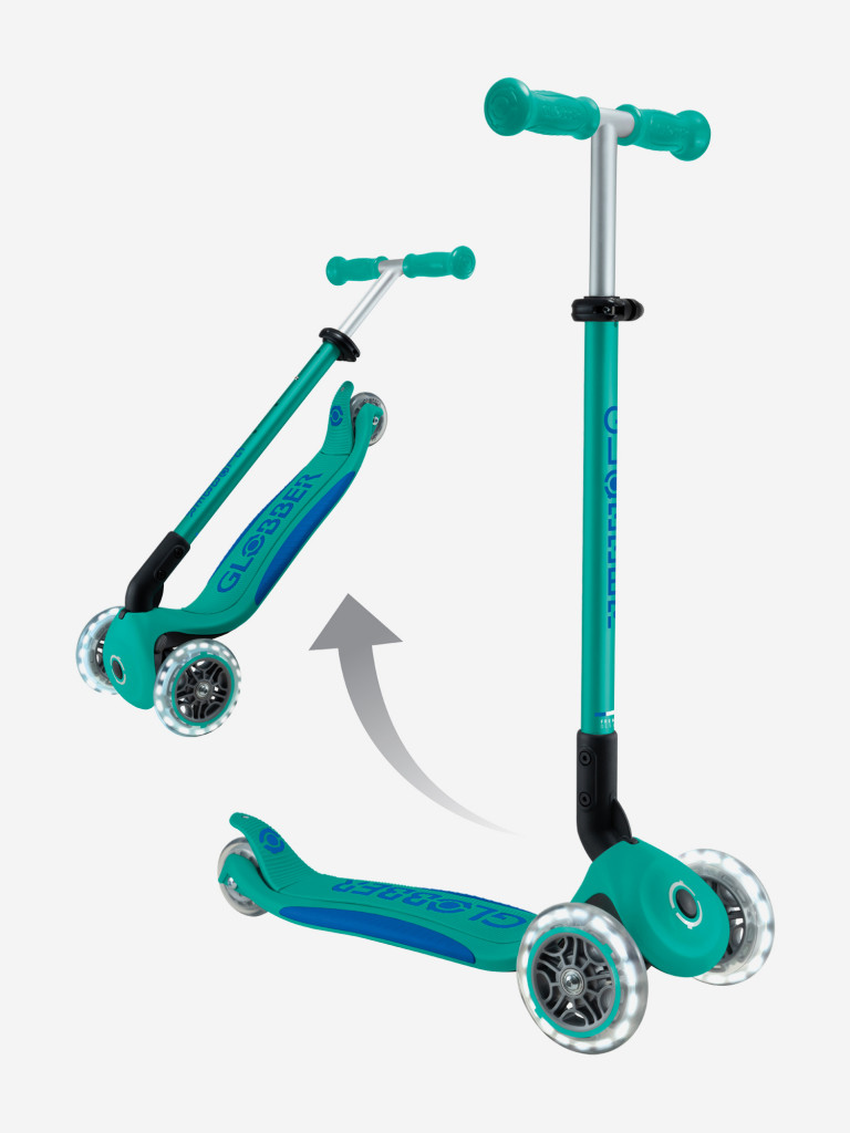 Самокат Globber PRIMO FOLDABLE PLUS LIGHTS V2