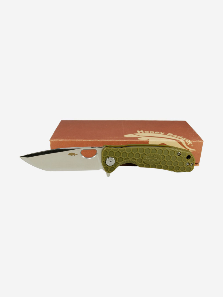 Honey Badger Tanto D2 M с зелёной рукоятью