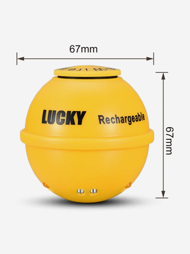 Эхолот Lucky FF205 LA, беспроводной датчик до 70 м, глубина 45 м, цветной экран
