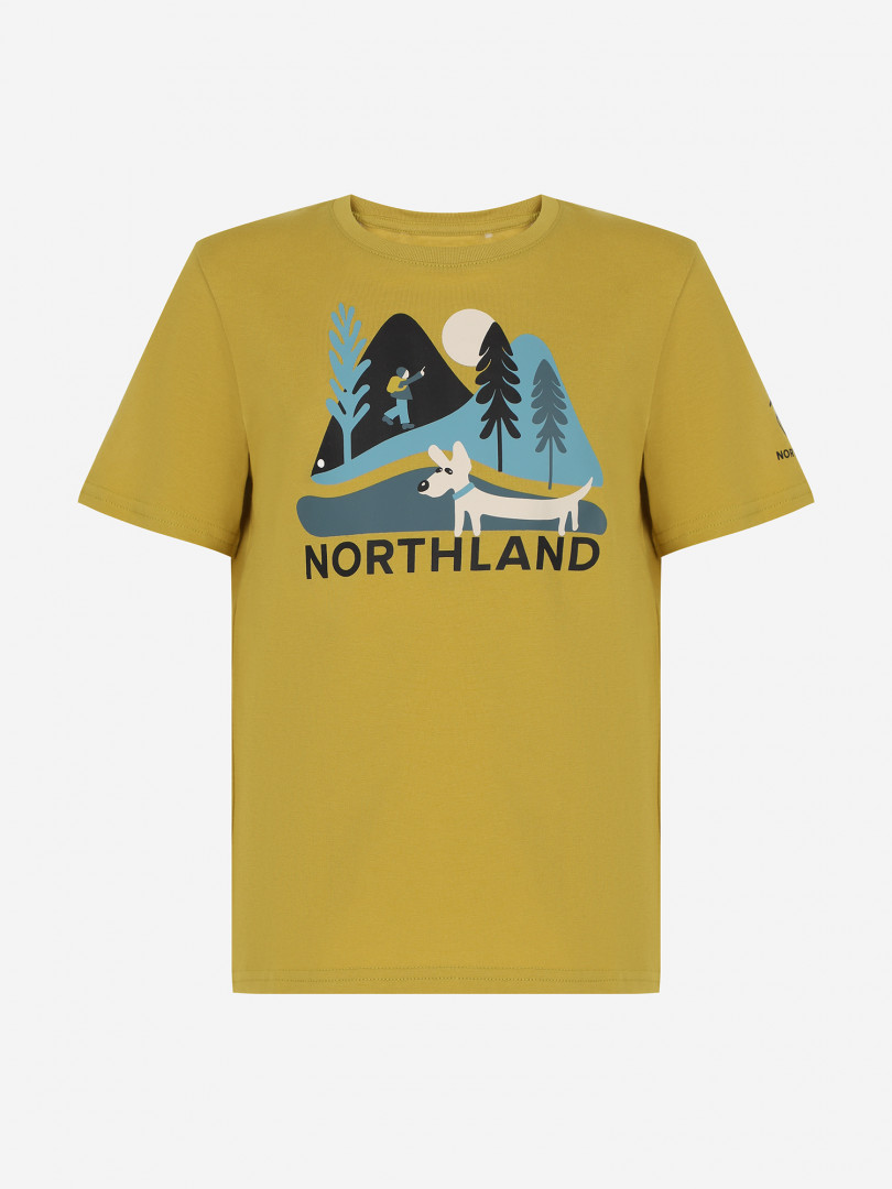 Футболка для мальчиков Northland Желтый 419₽