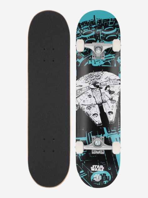 Skateboard Element Star Wars édition Limitée Millennium Falcon 7,75" - Planche Collector Neuve (ex-display)