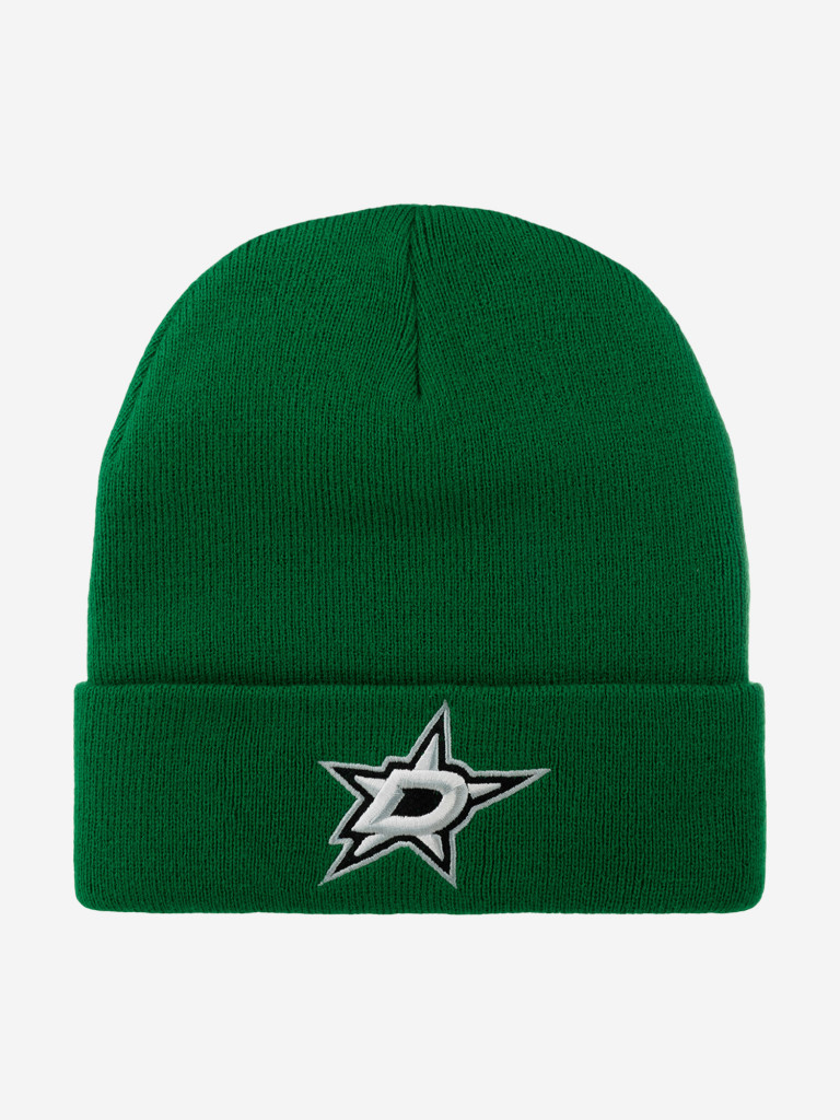Шапка с отворотом MITCHELL NESS EU175-TEAMTALK-GRN Dallas Stars NHL (зеленый)
