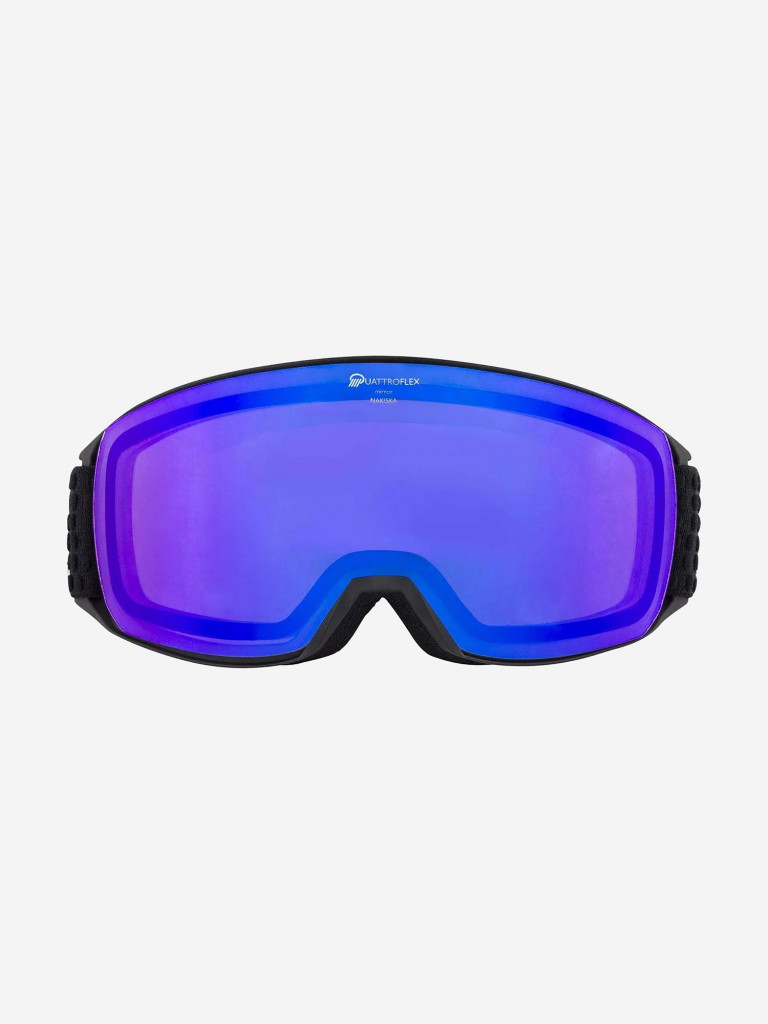 Горнолыжные очки Alpina Nakiska Q black matt/Q blue S2