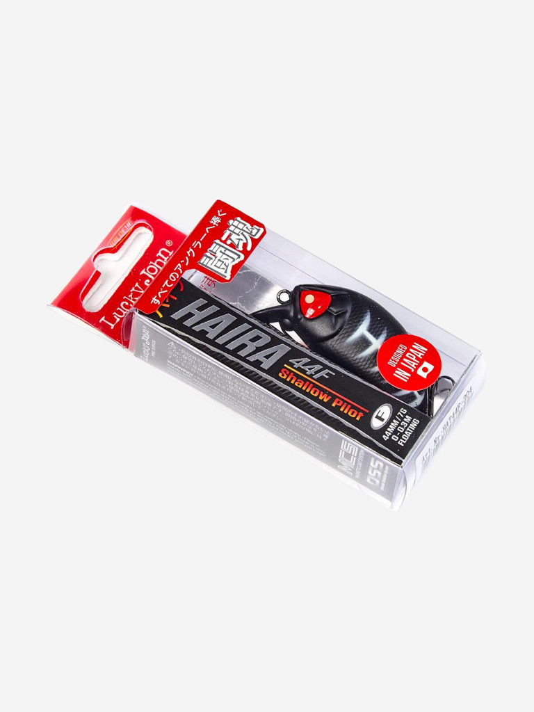 Воблер LUCKY JOHN Pro Series HAIRA TINY F, длина 4.4 см, крэнк для голавля, форели, жереха, щуки